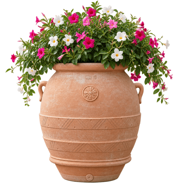 Großer Terracotta-Krug aus Impruneta – Ø 83 cm, Höhe 95 cm